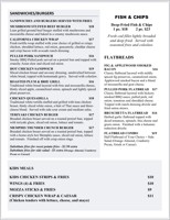 Luncheon Menu Page 2 of 2			
